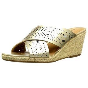 Lucky Brand Womens Keela Wedge Sandal 7.5